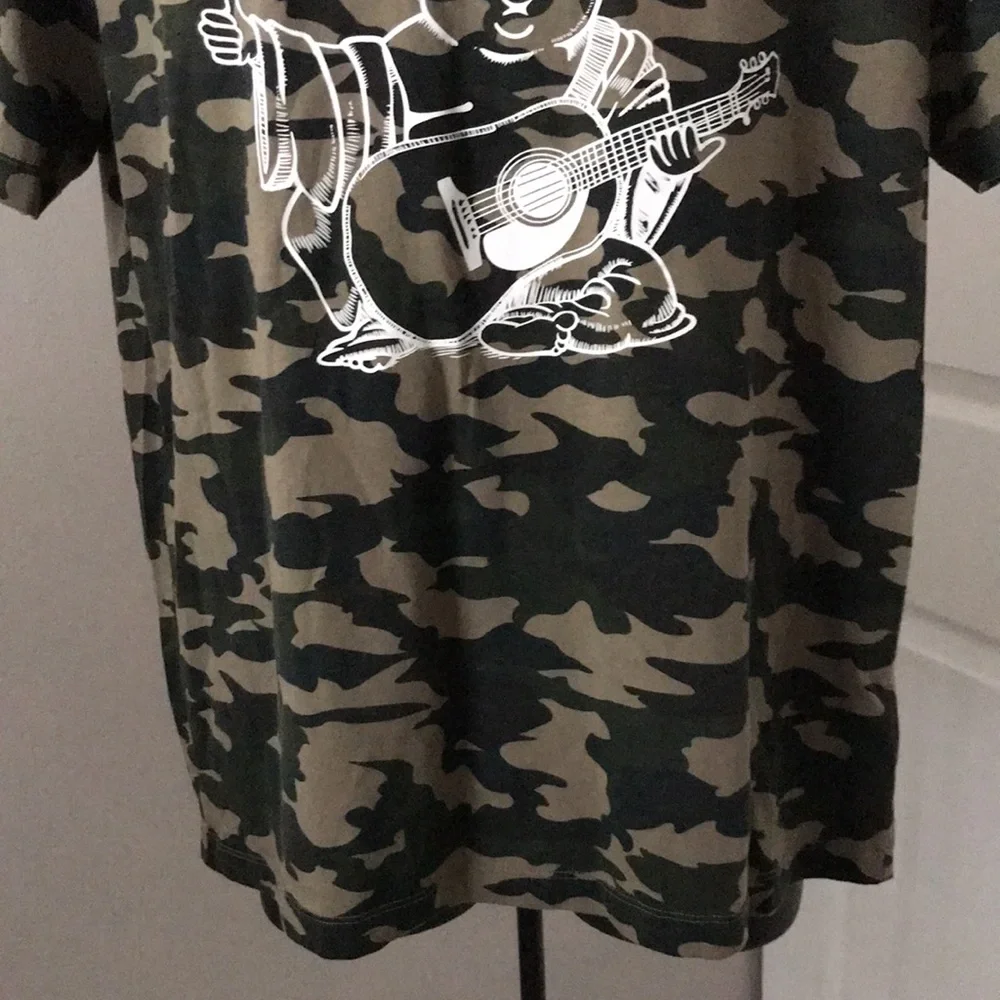 TRUE RELIGION Men's Short Sleeve Camo T-shirt | L